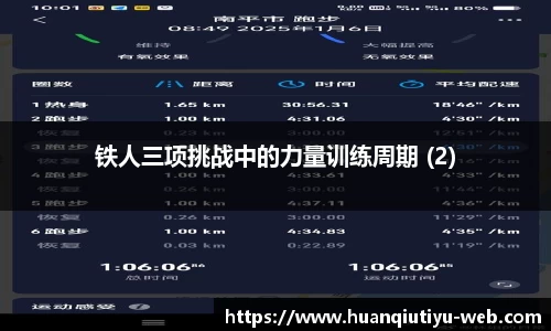 铁人三项挑战中的力量训练周期 (2)